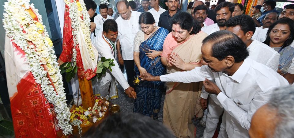 CM-KCR-inaugurated-Kumram-Bheem-Adivasi-Bhavan-17-09-2022