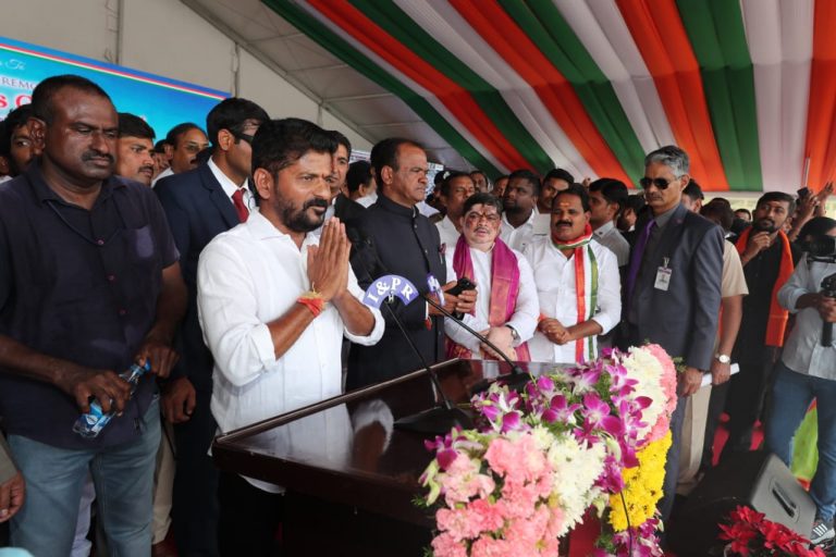 Chief Minister Sri A Revanth Reddy’s Speech Points At The Swearing-In ...