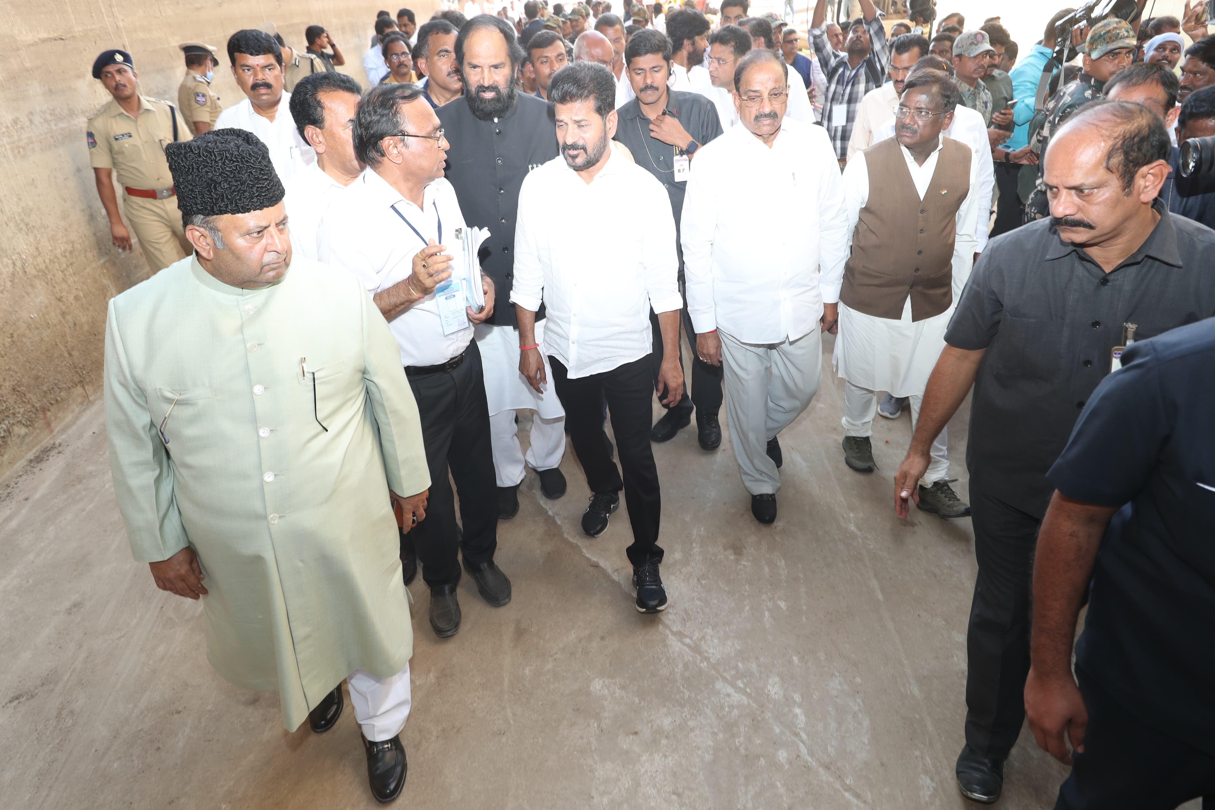 CM Inspected Medigadda Barrage – Telangana State Portal